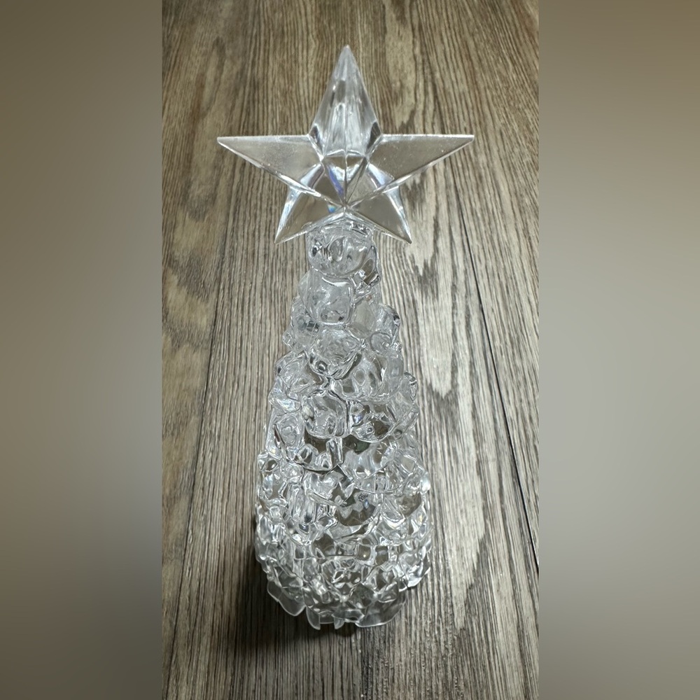 Plastic/Resin Color Changing Christmas Tree - Picture 8 of 11